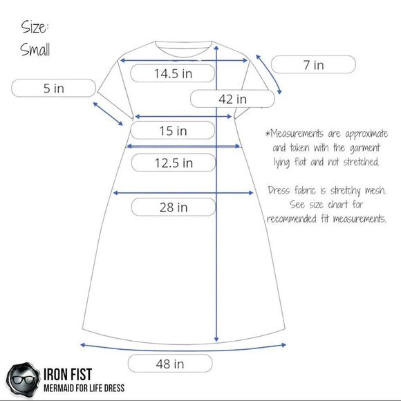 IRON FIST/DOLLS KILL MERMAID FOR LIFE LAYERED MESH DRESS IN BLACK HALLOWEEN MIDI - Picture 13 of 16